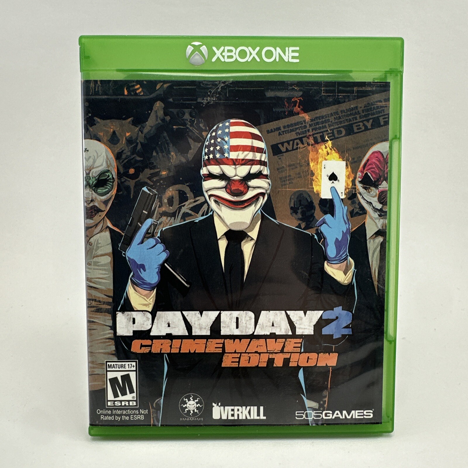 Payday 2: Crimewave Edition Microsoft Xbox One Complete W Manual CIB