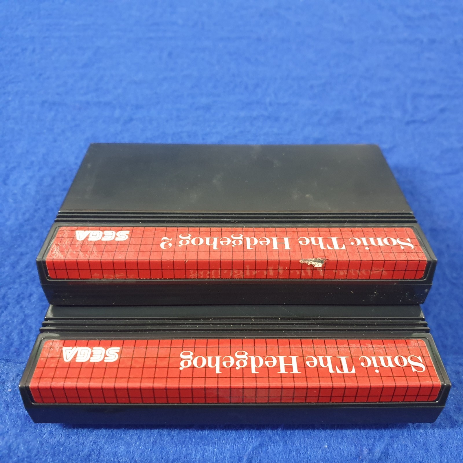 Master System SONIC THE HEDGEHOG x2 Games 1 + 2 Boxed&Complete PAL (Works in US)