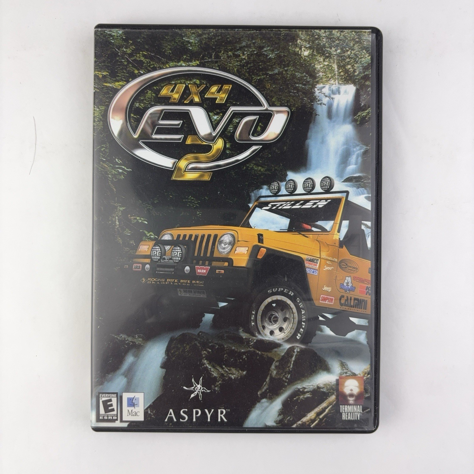 4×4 Evo 2 Big Box Mac CD-ROM PC Game ASPYR 2002 Box