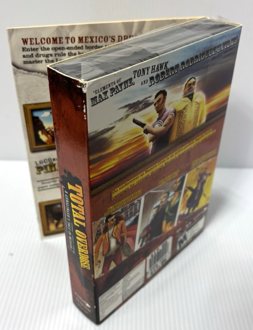 Total Overdose PC Game Open World Shooter Gunslinger Tale Mexico 2005 New Sealed