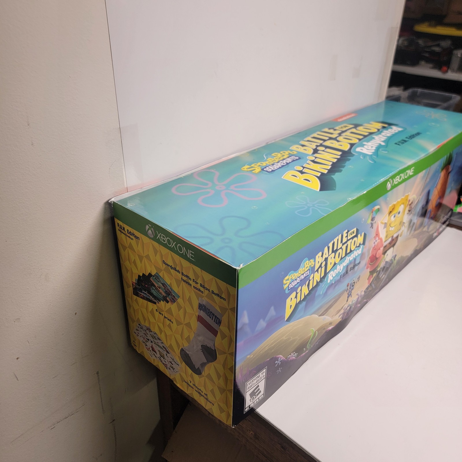 Spongebob Squarepants Battle for Bikini Bottom Rehydrated Fun Edition with Game