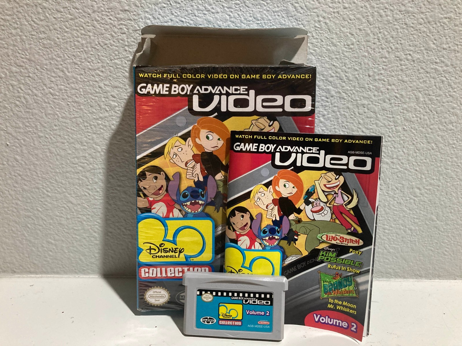 GBA Video Disney Collection Volume 2 Complete In Box (CIB)