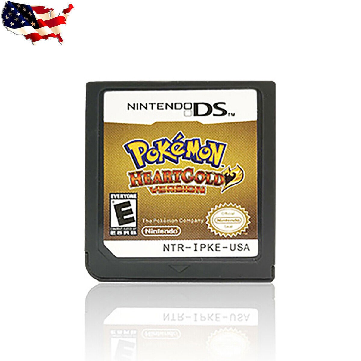 Pokemon: HeartGold & SoulSilver Version Game Card For Nintendo 3DS NDSL NDS