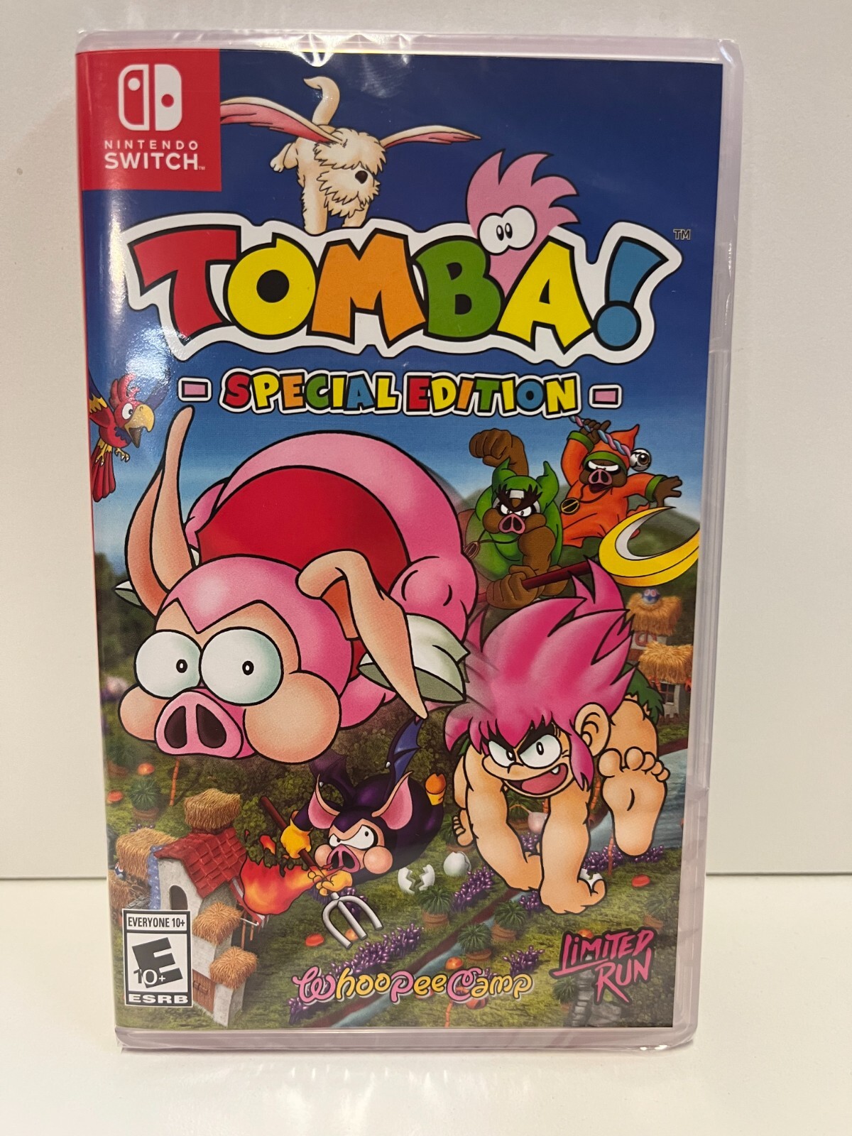 TOMBA! SPECIAL EDITION NINTENDO SWITCH NEW SEALED (ITA-ENG-FRA-GER/TXT) TOMBI