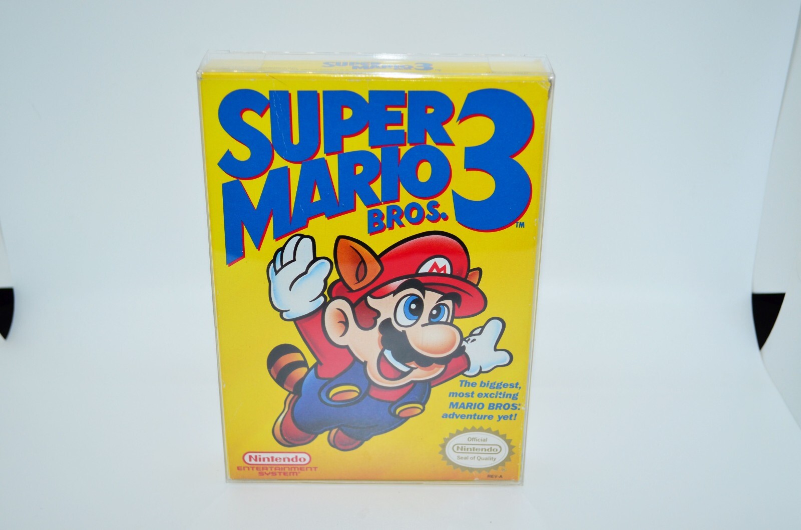 5 Plastic Protective Protectors Cases Sleeves Display Boxes For Nintendo NES