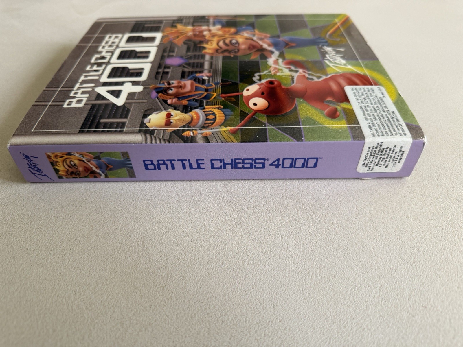 Vintage 1994 Battle Chess 4000 CIB IBM 3.5″ Disks PC Big Box
