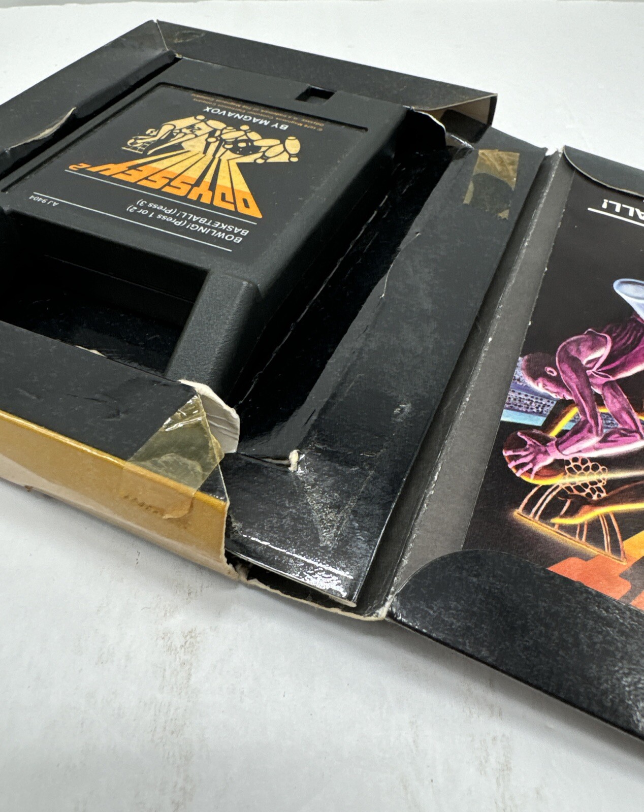 Magnovox Odyssey 2 Bowling & Basketball Game in original box w/ instructions