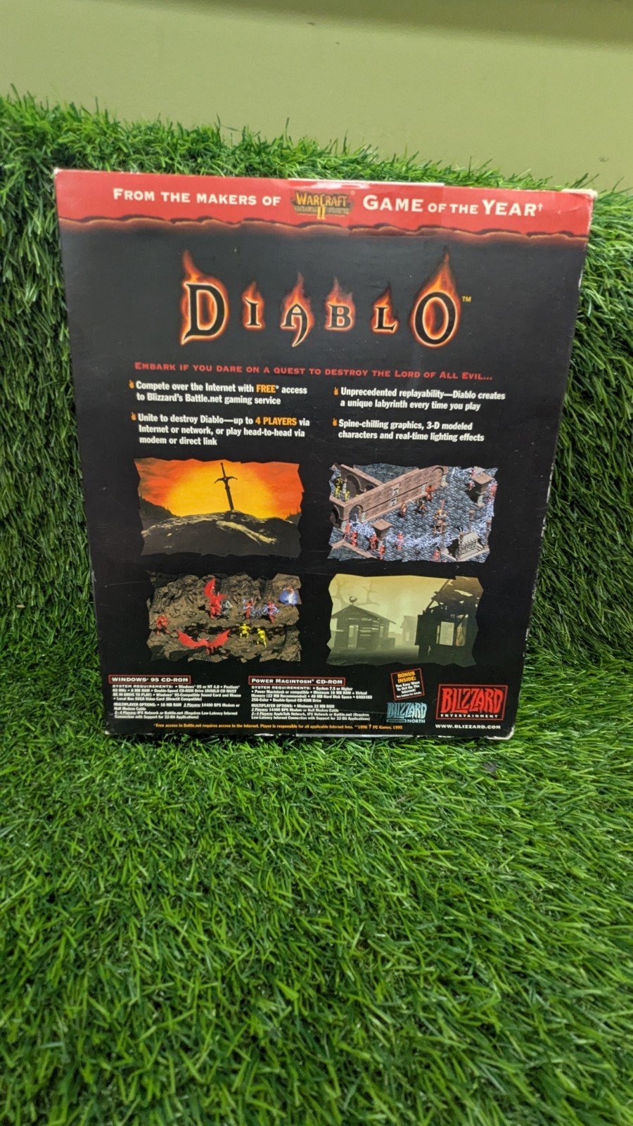 Diablo: Game of The Year, 1998, Big Box, New & Sealed