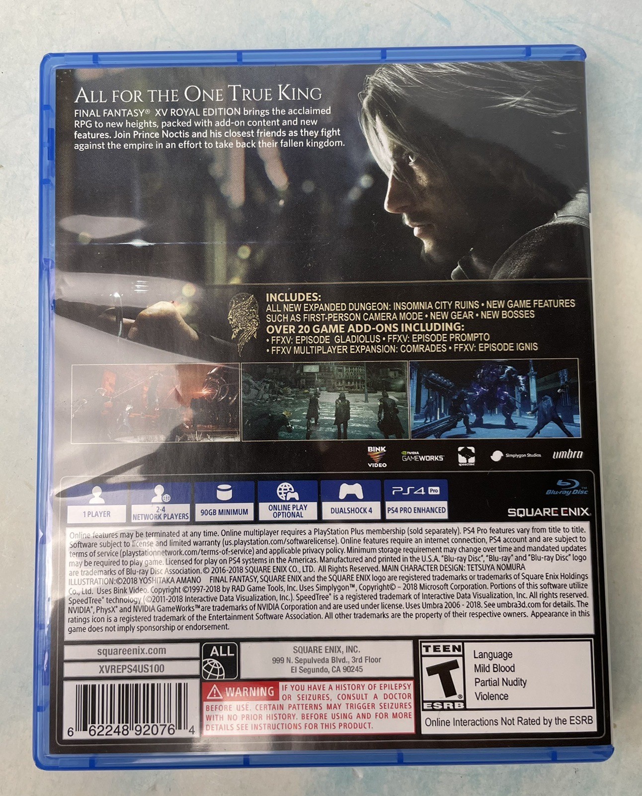 Final Fantasy XV – Royal Edition – Sony PlayStation 4