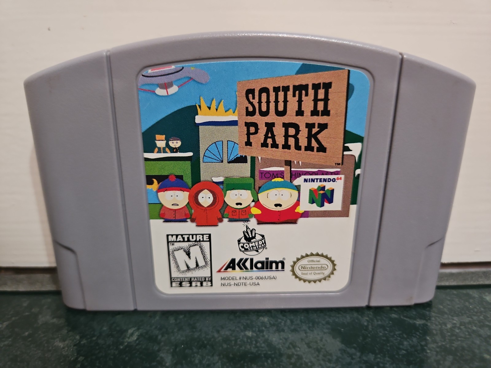 South Park Nintendo 64 N64 Authentic Vintage Mature Adult Comedy Free Shipping
