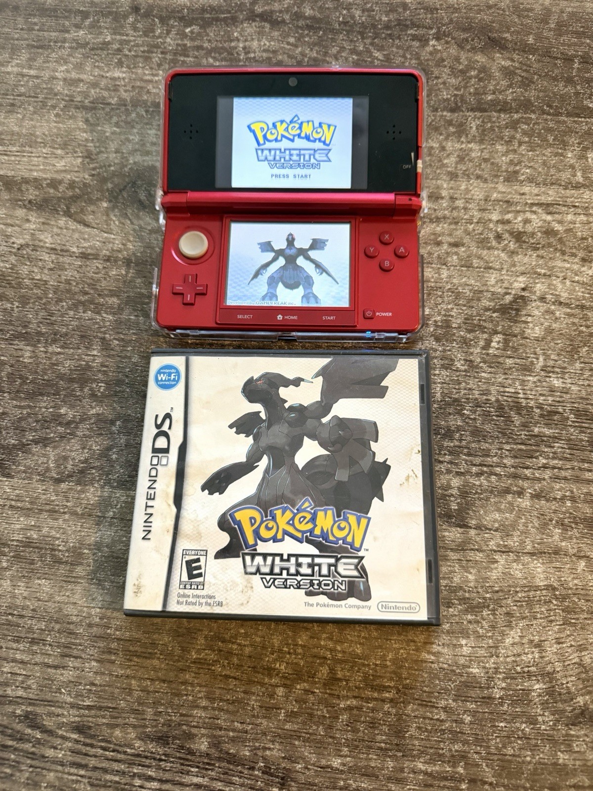 Pokemon White Version (Nintendo DS, 2011) No Manual! Tested & Working! AUTHENTIC