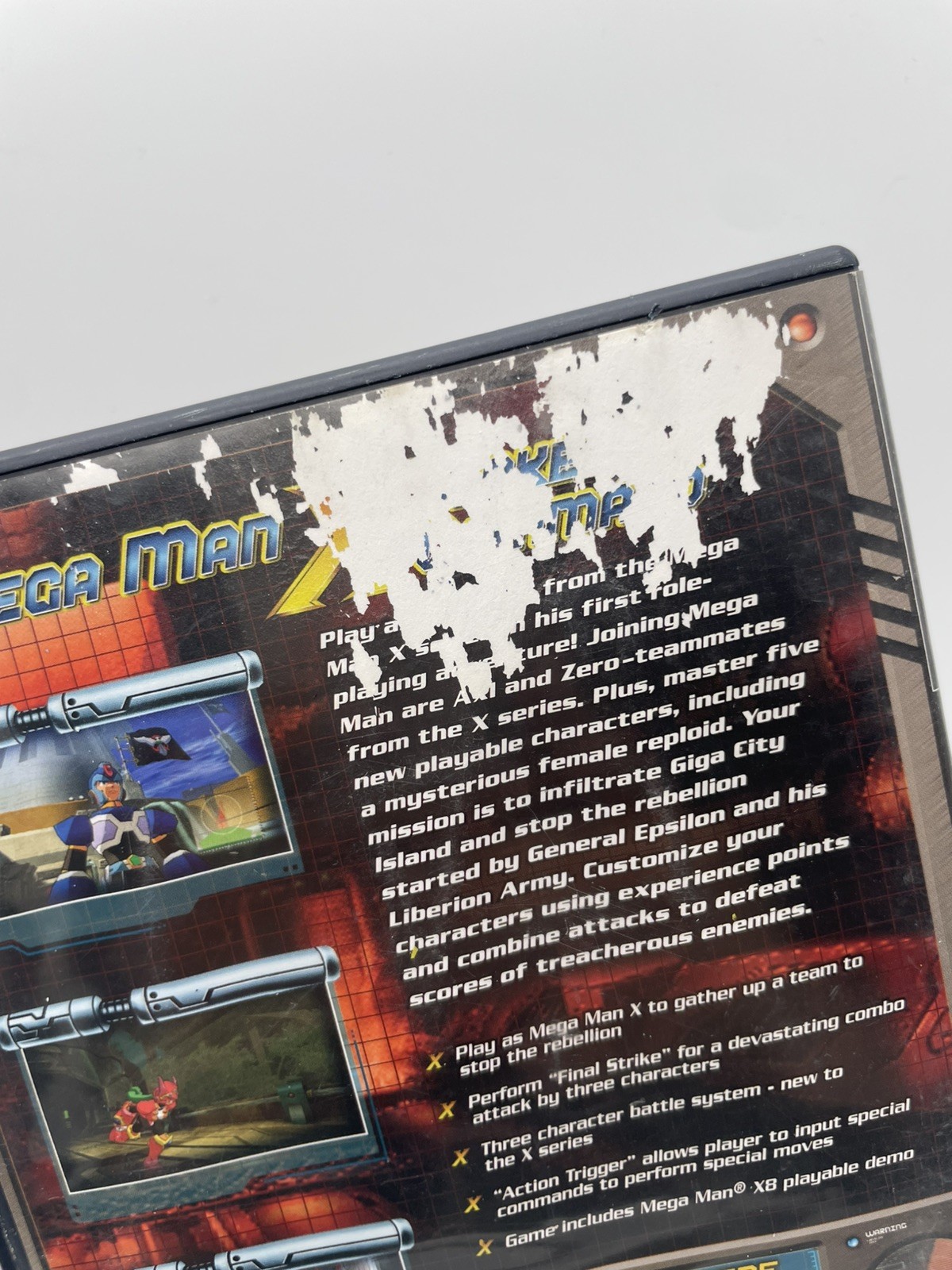 Mega Man X Command Mission (PS2, 2004) – Tested and Working, Read Description
