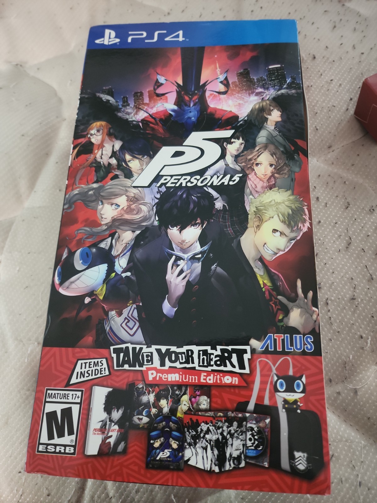 Persona 5: Take Your Heart Premium Edition (SONY PlayStation 4, 2017)