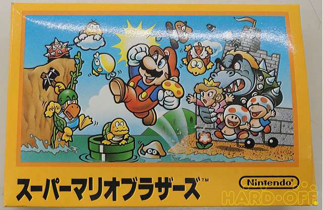 NINTENDO Retro game software FC Super Mario Bros. HVC-SM From Japan