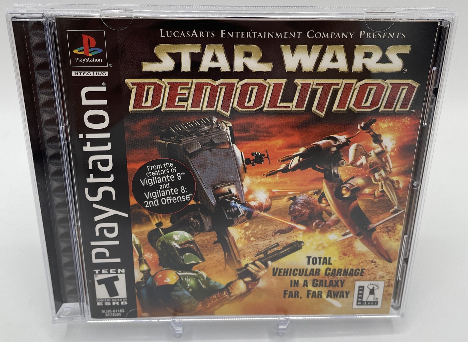 Star Wars: Demolition PlayStation 1 PS1 Complete CIB Tested