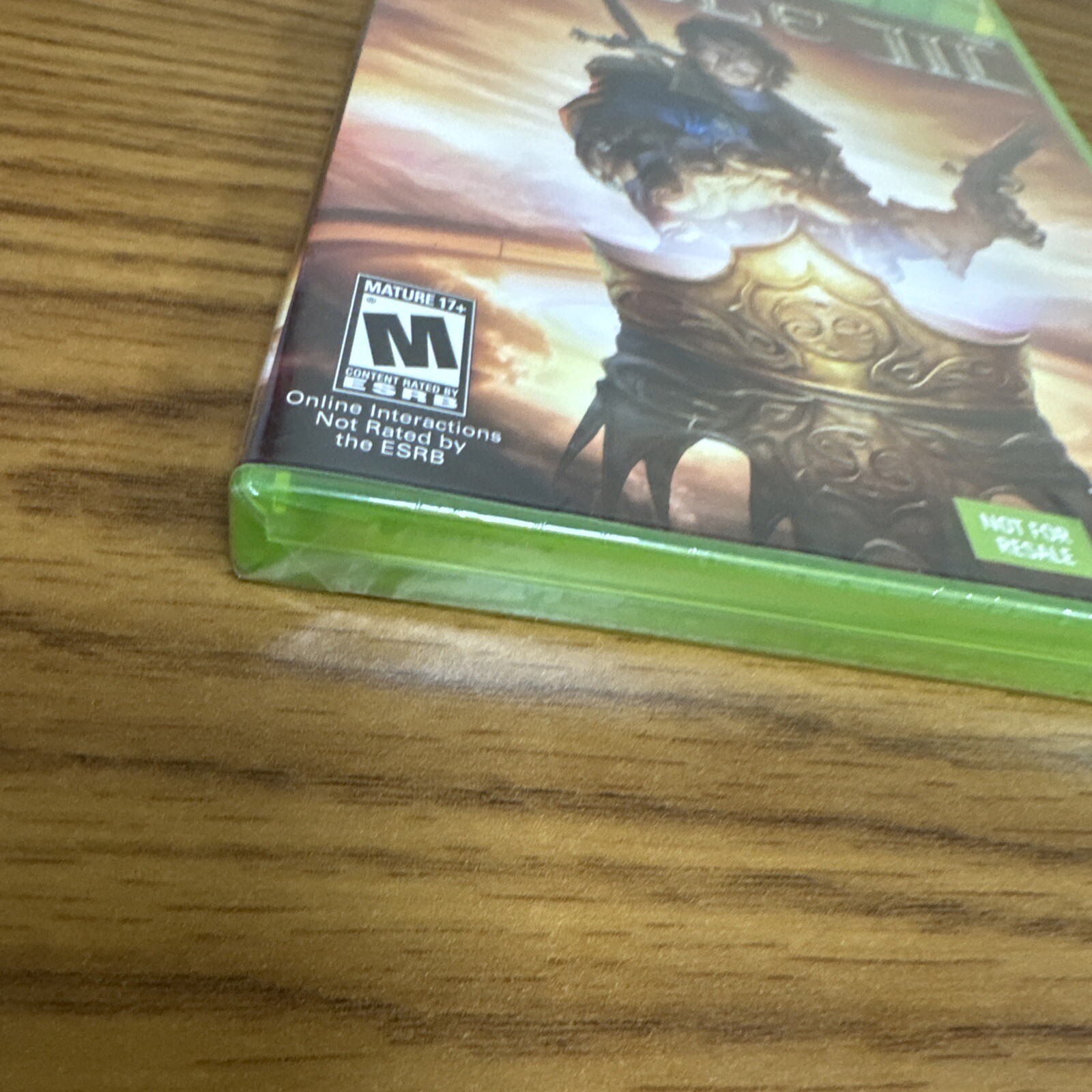Fable III (Microsoft Xbox 360, 2010) Not For Resale Brand New Sealed!