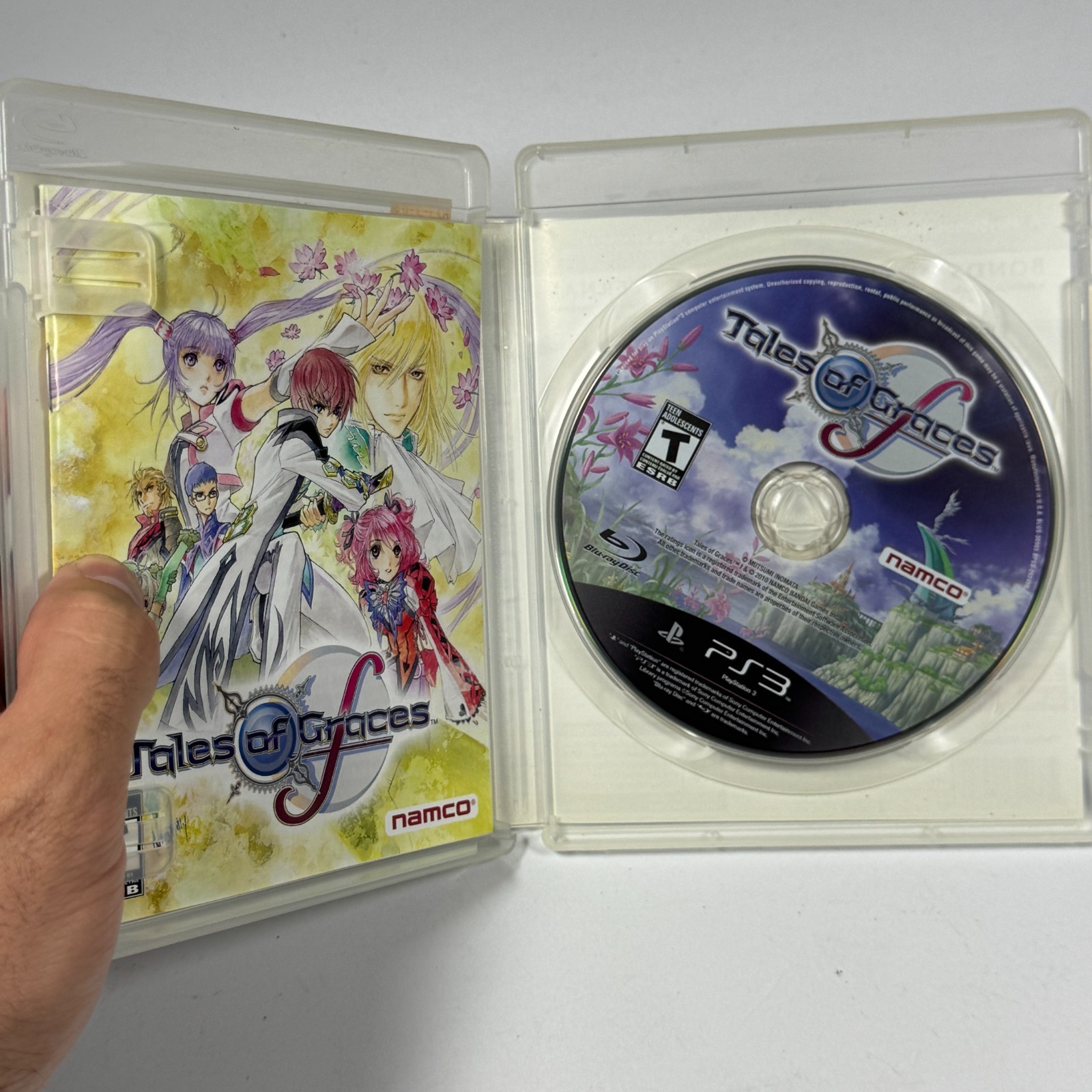 Tales of Graces F Sony PlayStation 3 PS3 2012 Complete CIB w/ Manual Tested