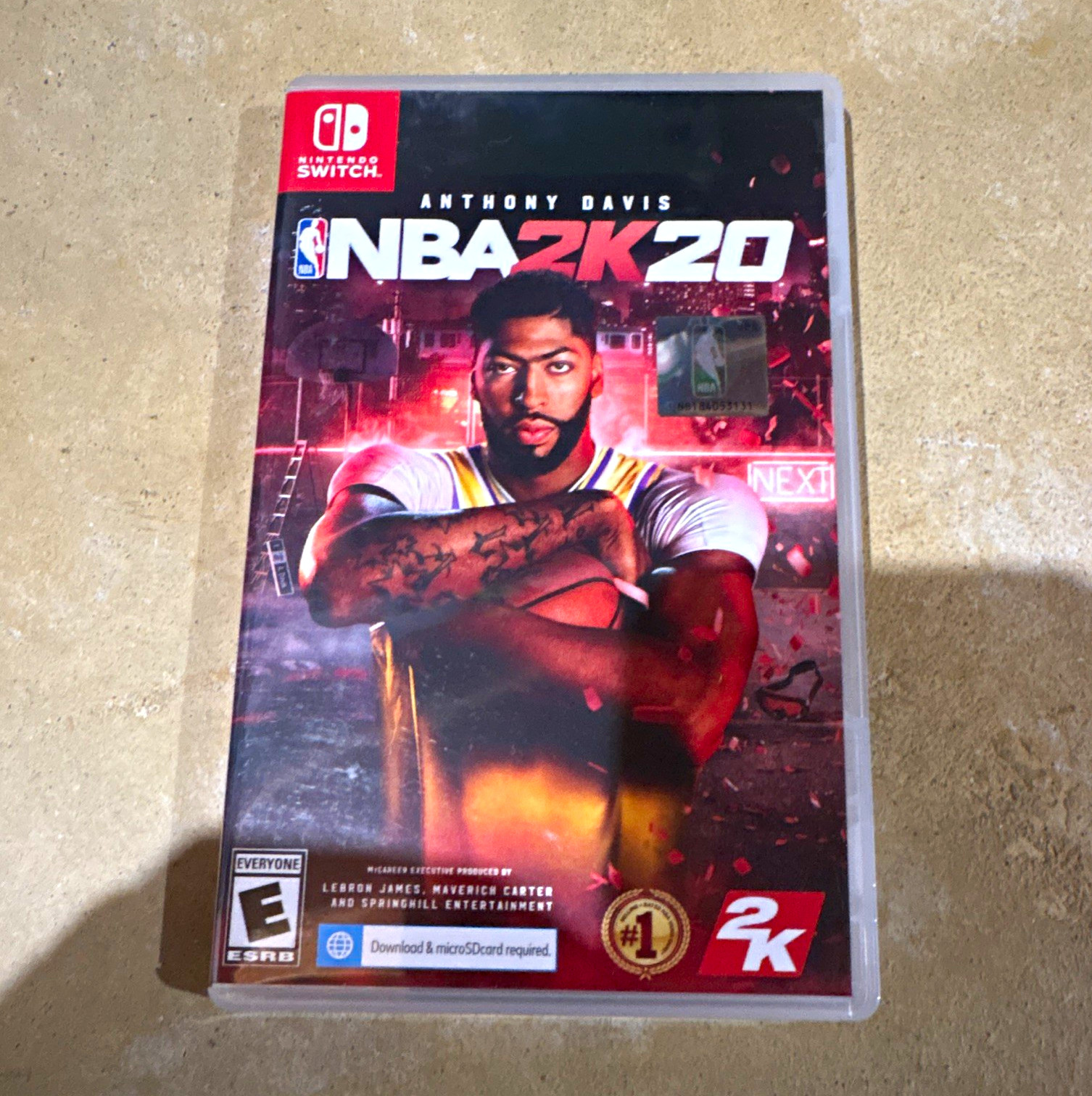 2K NBA 2K20 Nintendo Switch E Multiplayer Online In-Game Purchases NTSC-U/C