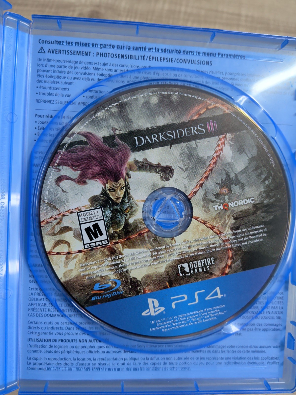 Darksiders III PS4 PlayStation 4 THQ Nordic