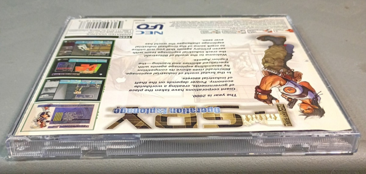 Industrial Spy Operation Espionage Sega Dreamcast NO MANUAL Very Good Condition