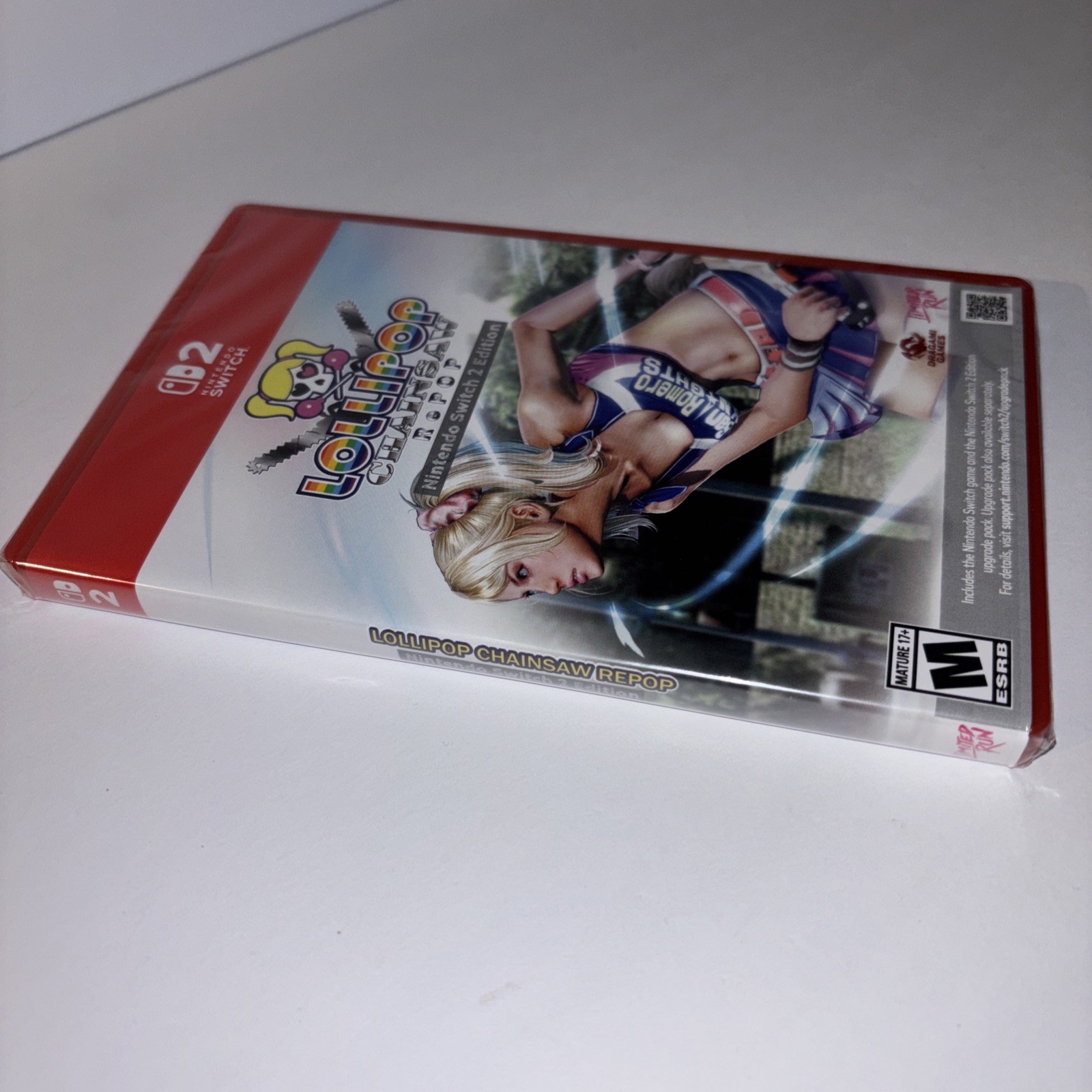 LOLLIPOP CHAINSAW REPOP NINTENDO SWITCH 2 LIMITED RUN GAMES U.S. ESRB BRAND NEW!