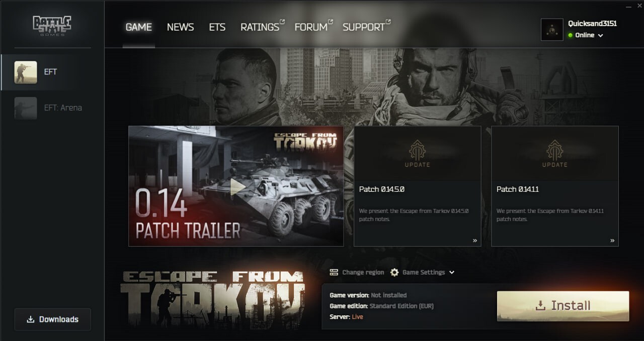 Escape from Trakov Account / Fiók