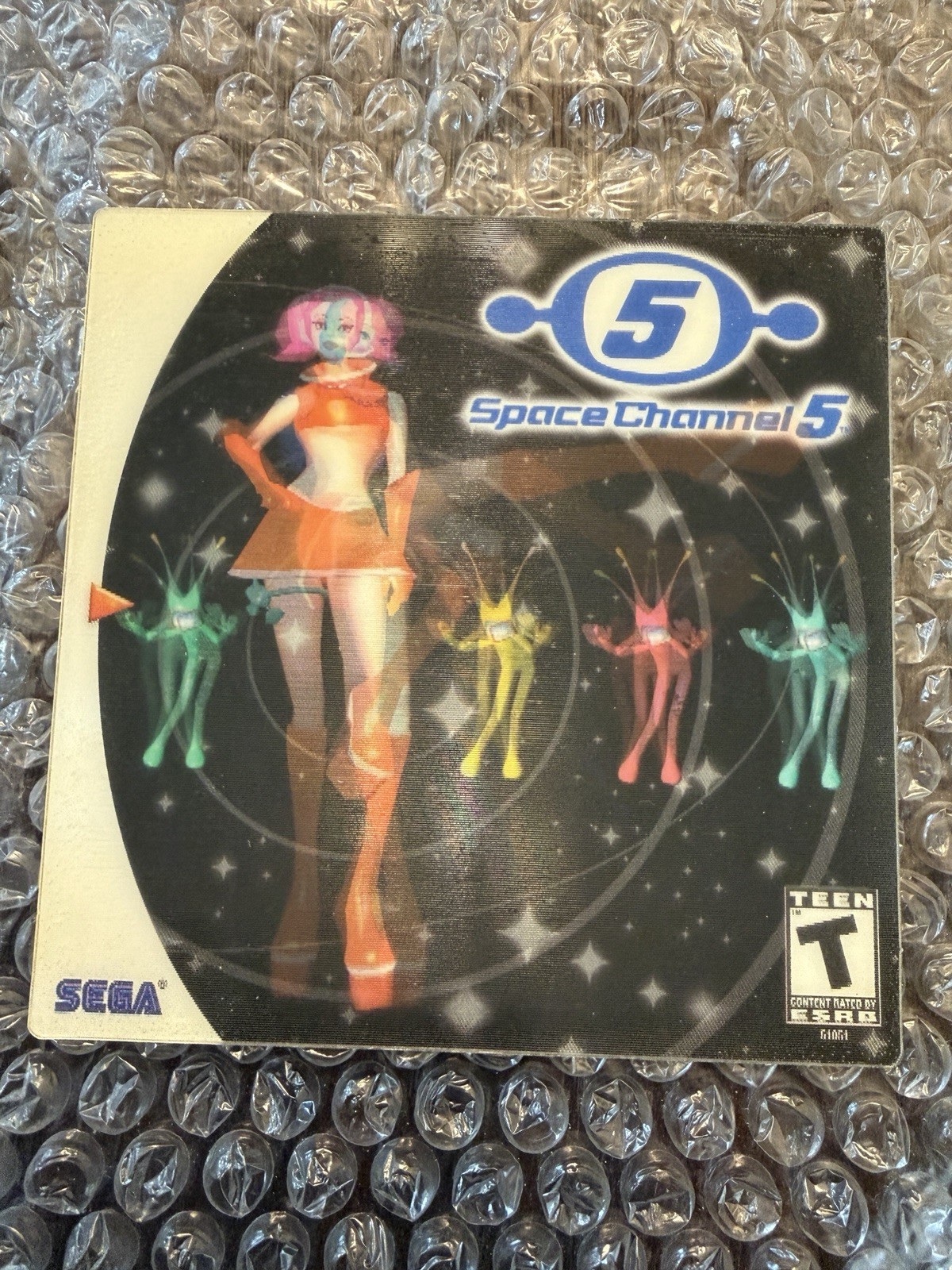 SEGA Space Channel 5 Sega Dreamcast Manual VMU NTSC-U/C T-Teen Dance
