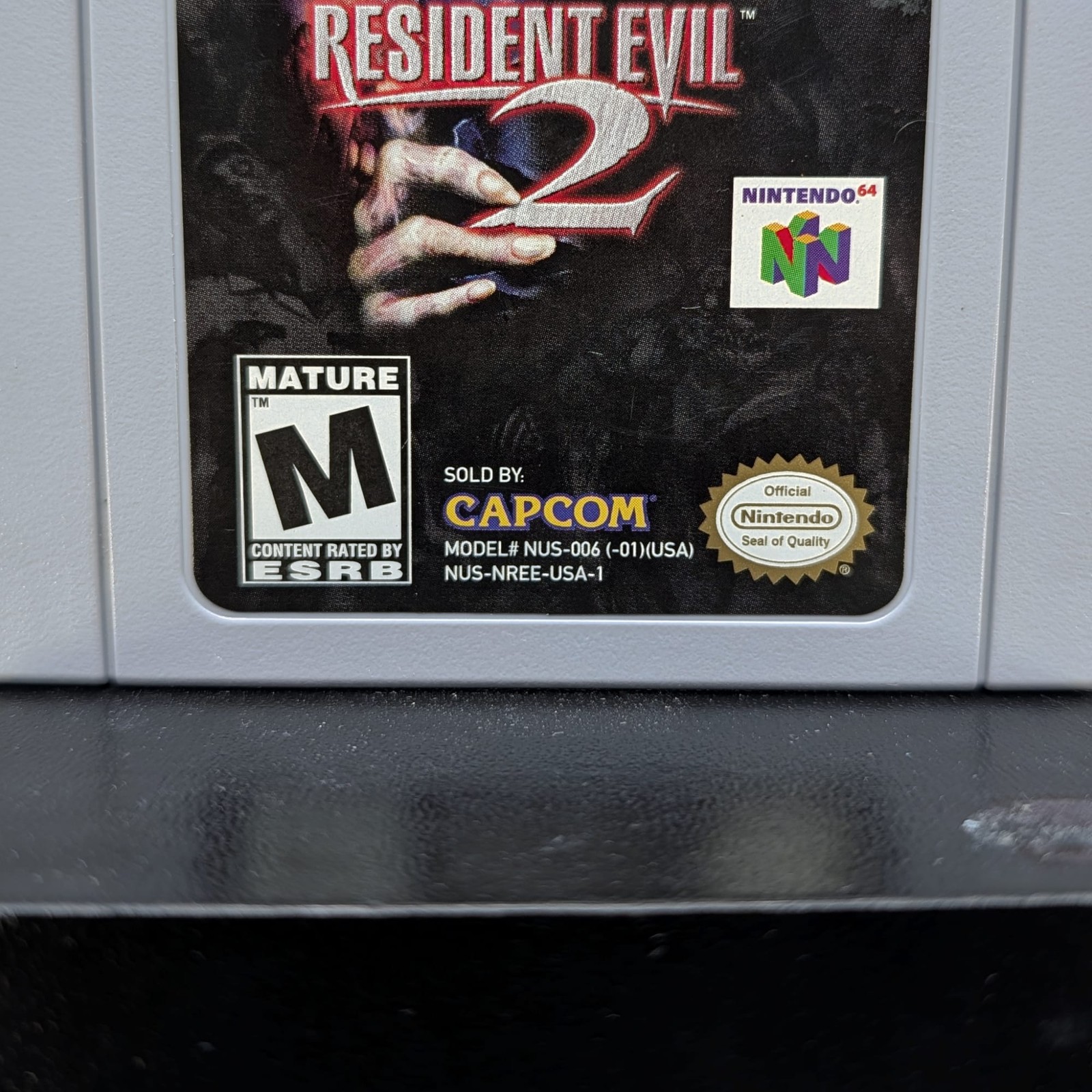 64 N64 Capcom Authentic Tested Working NUS-006 â` *