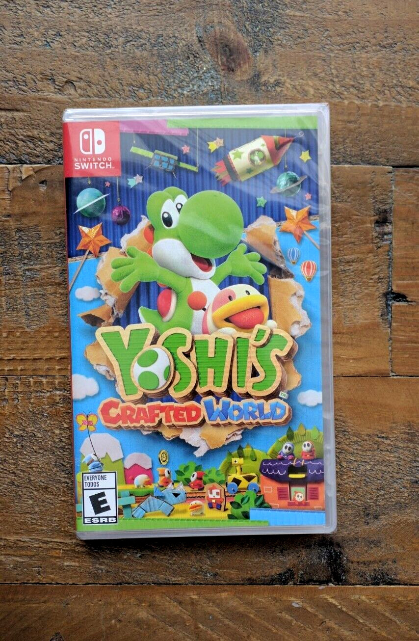 BRAND NEW ✹ Yoshi’s Crafted World ✹ Nintendo Switch Game