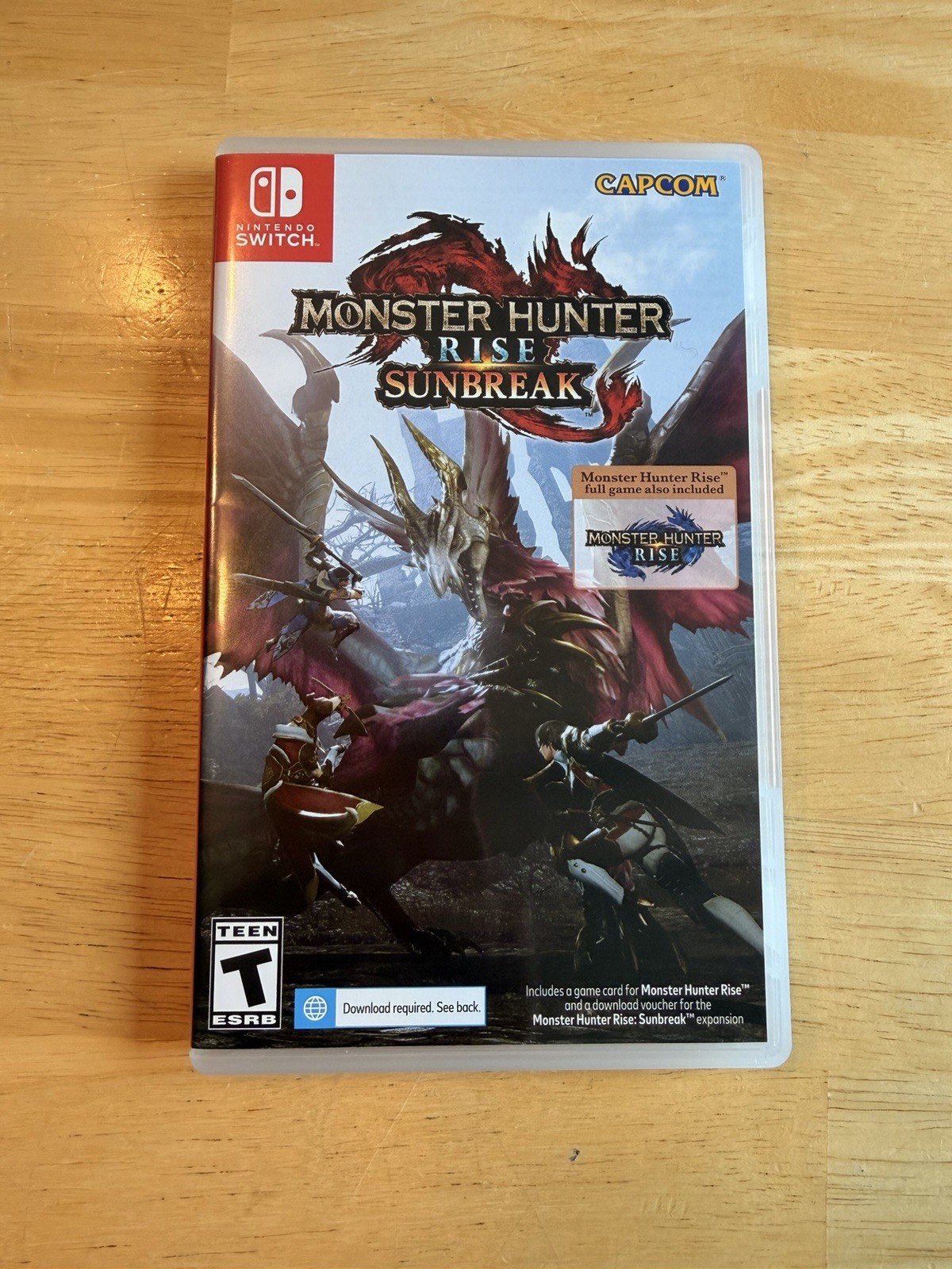 Nintendo Switch Monster Hunter Rise Sunbreak Capcom