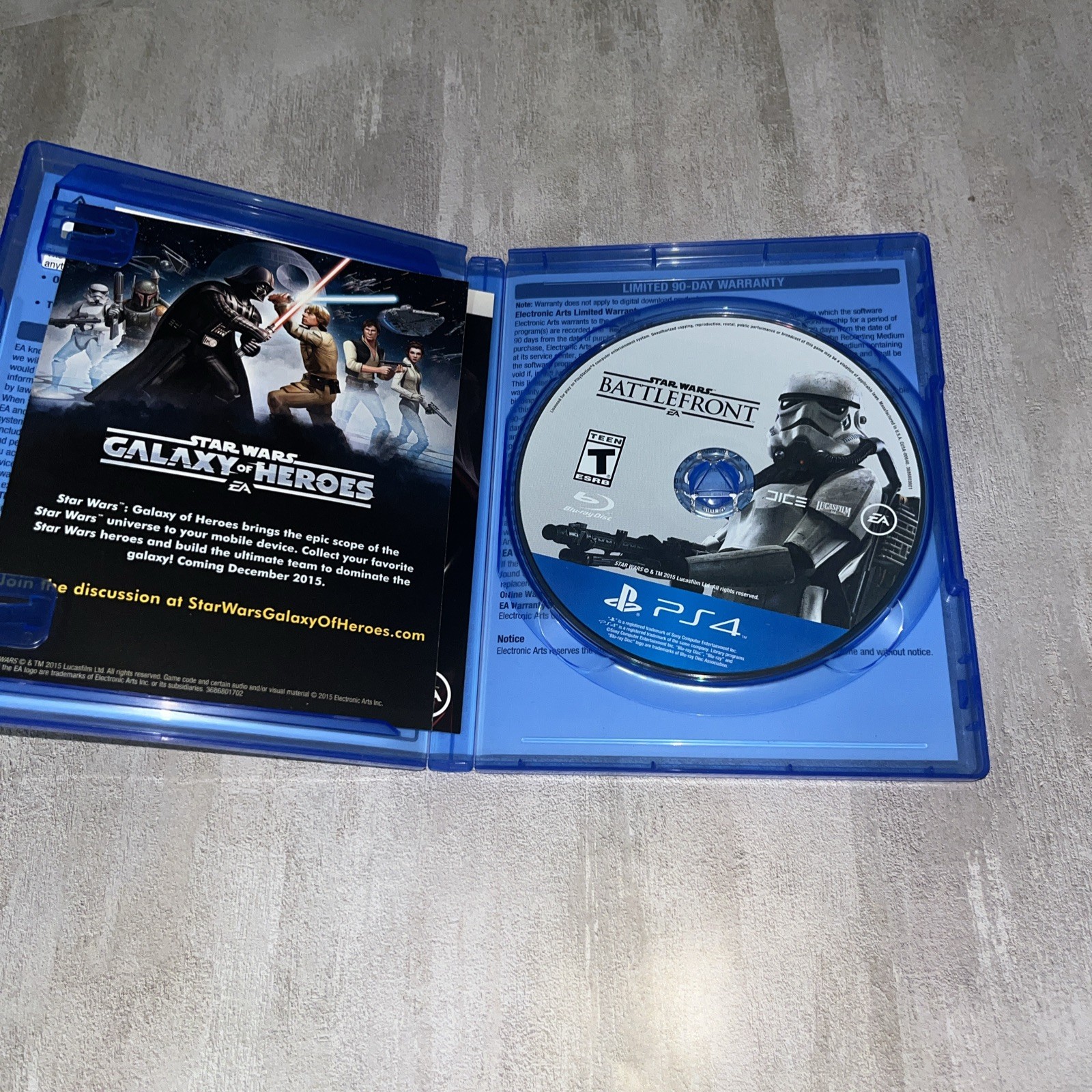 Star Wars: Battlefront (PlayStation 4, 2015)