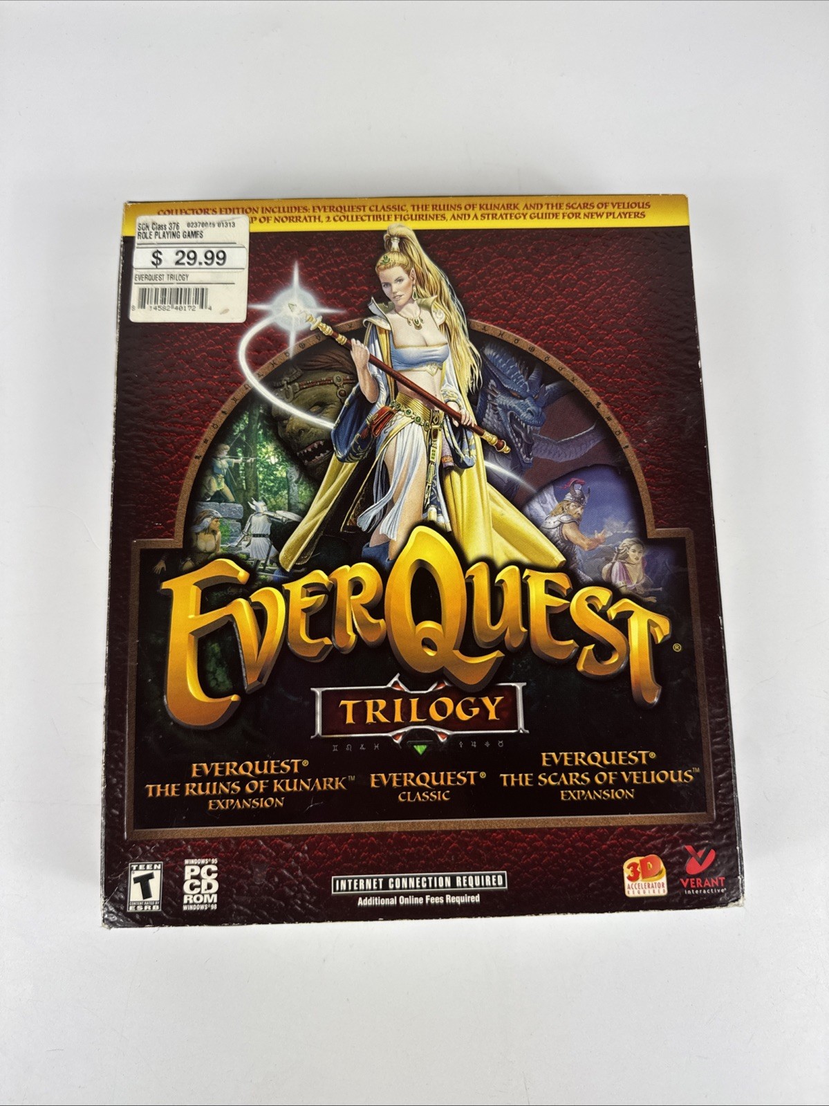 EverQuest Trilogy: Special Edition PC Brand New BIG BOX (READ)