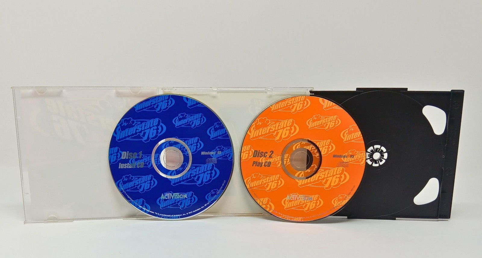 Interstate ’76 PC Game Complete 2-Disc Set Activision 1997 Vehicular Combat