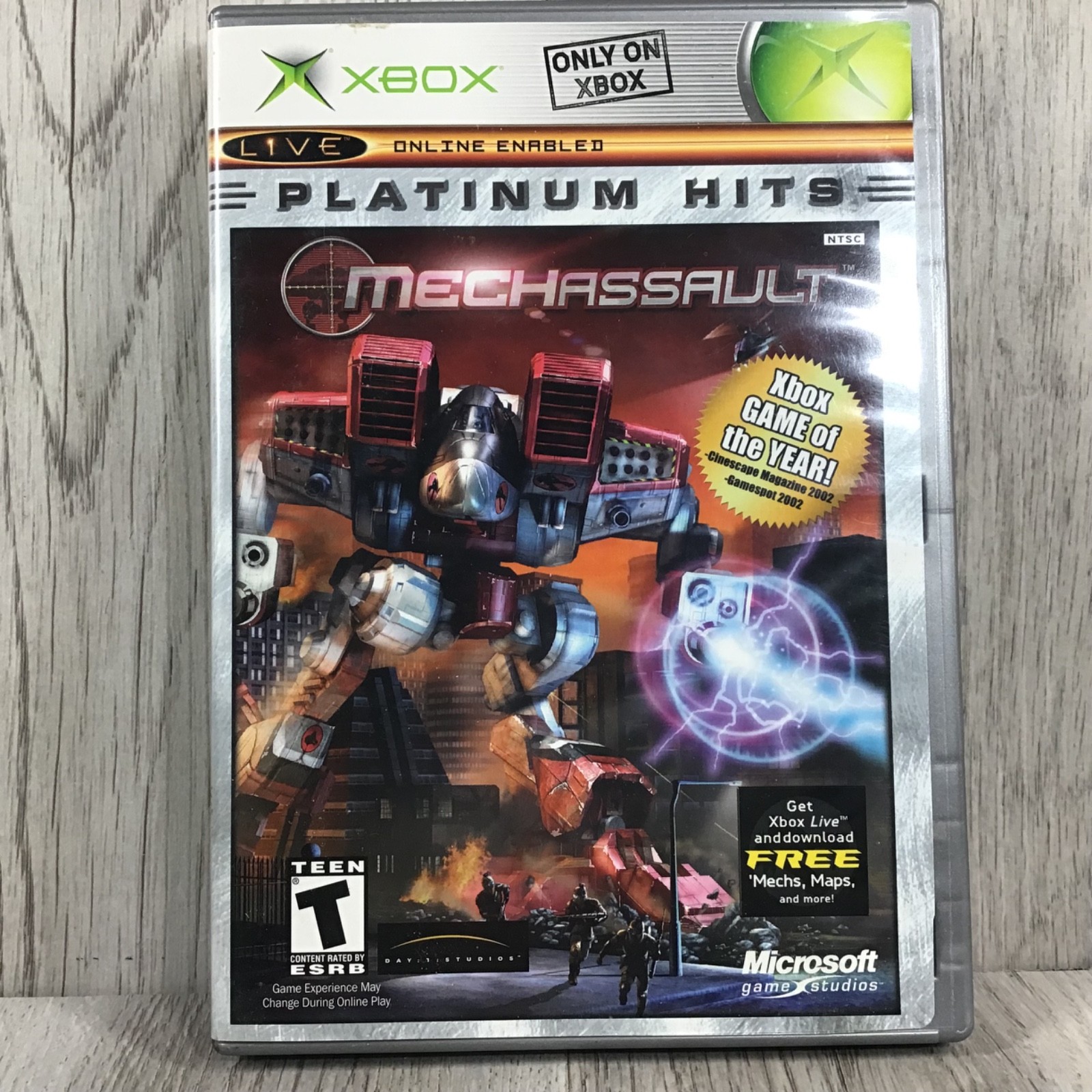 Xbox Platinum Hits MechAssault Complete