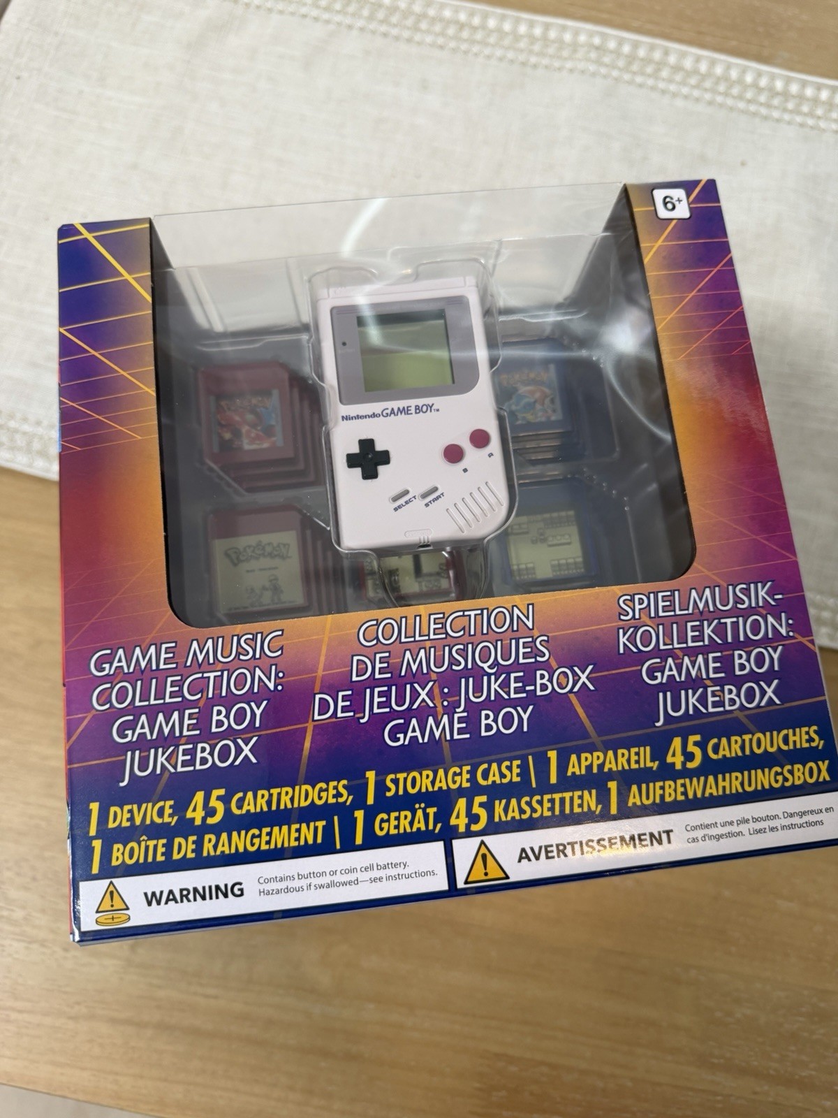 Pokémon Center – Game Music Collection: Game Boy Jukebox – New In Box – Sealed