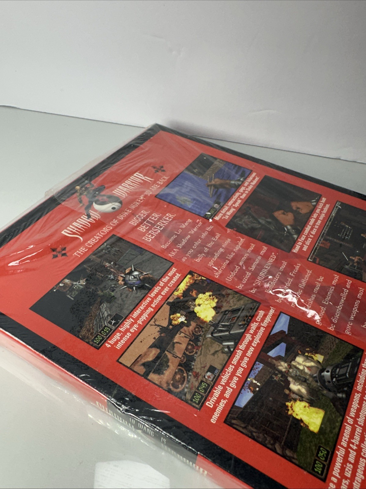 NEW 1997 Shadow Warrior Shareware DOS PC CD-ROM ”RIPPED SEALED”