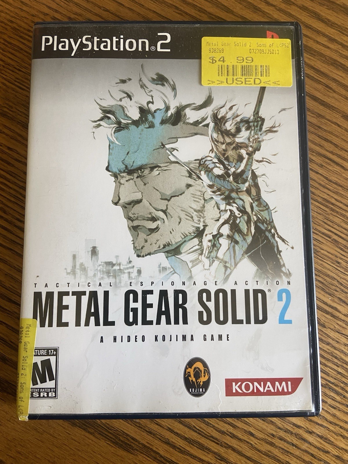 Metal Gear Solid 2 – Tactical Espionage Action PS2