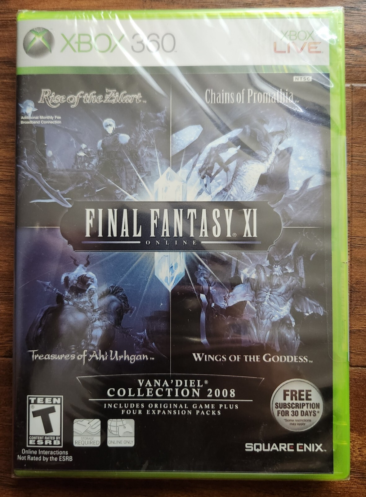 Xbox Final Fantasy XI: Vana’diel Collection 2008 (Microsoft Xbox 360, 2007) NEW