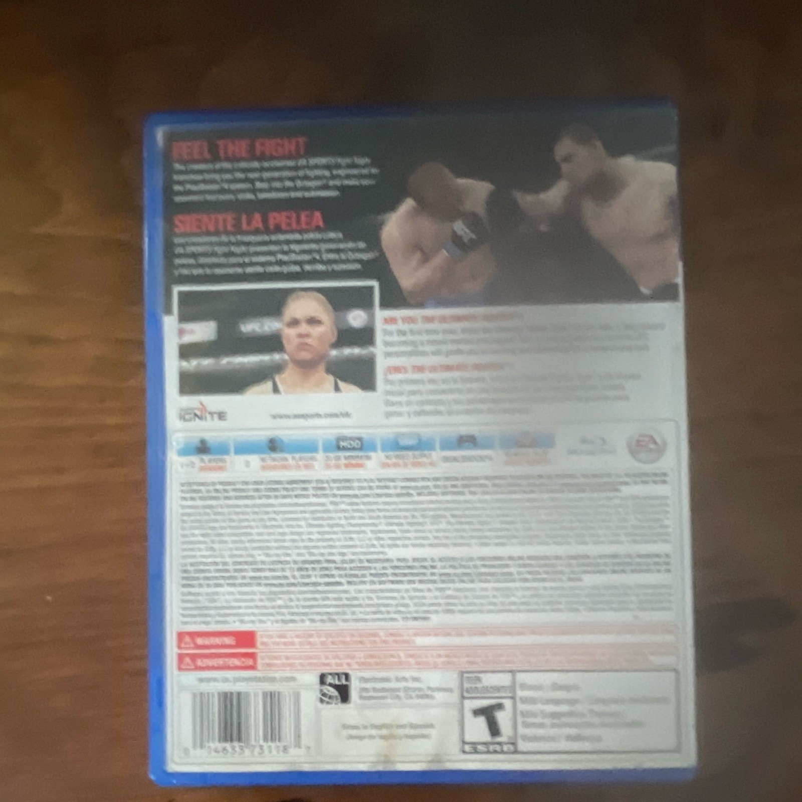 EA Sports EA Sports UFC UFC Series PS4 Fighting Sports Martial Arts T NTSC-U/C