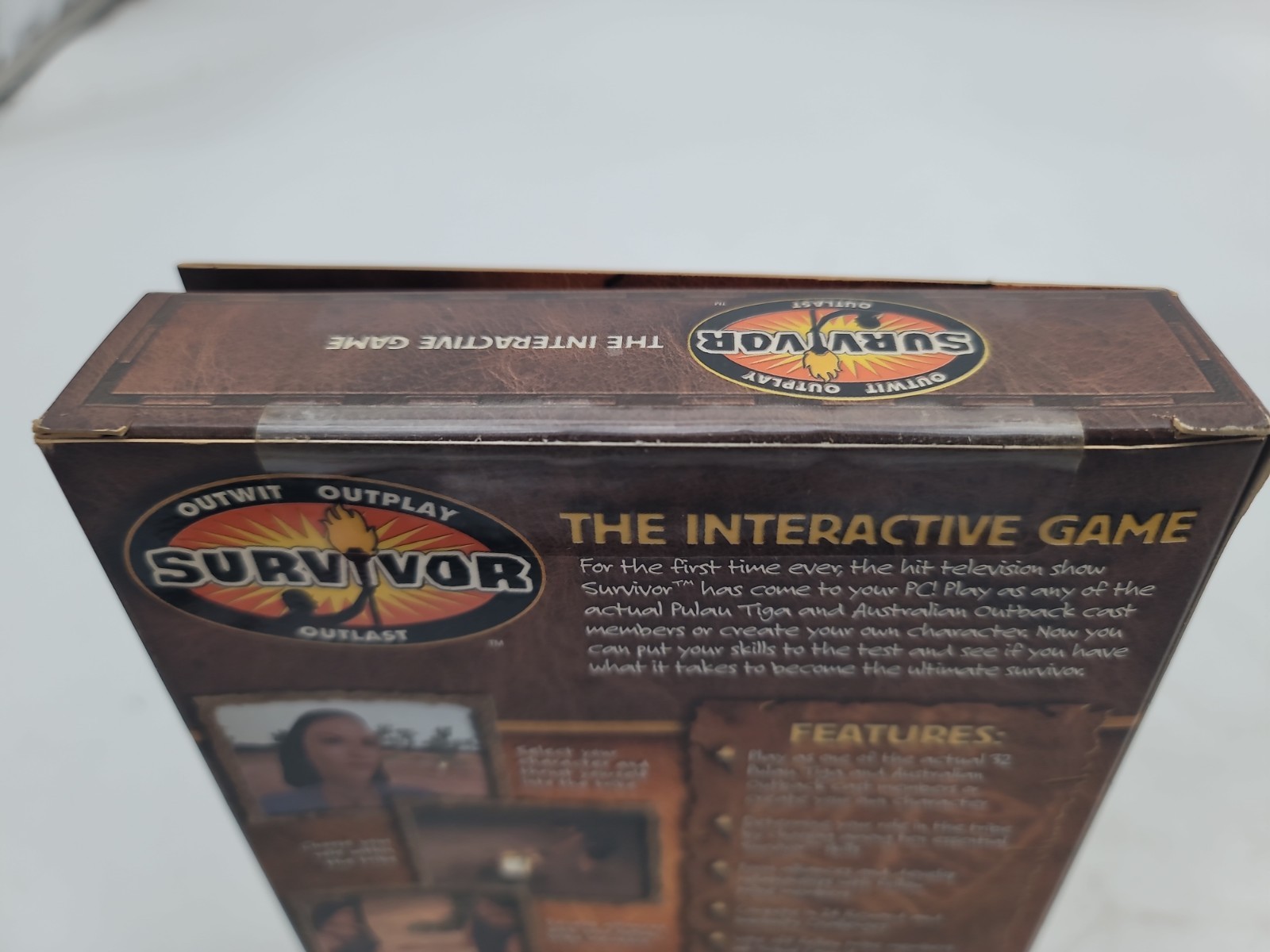 Survivor: The Interactive Game (PC, 2001) NEW Sealed