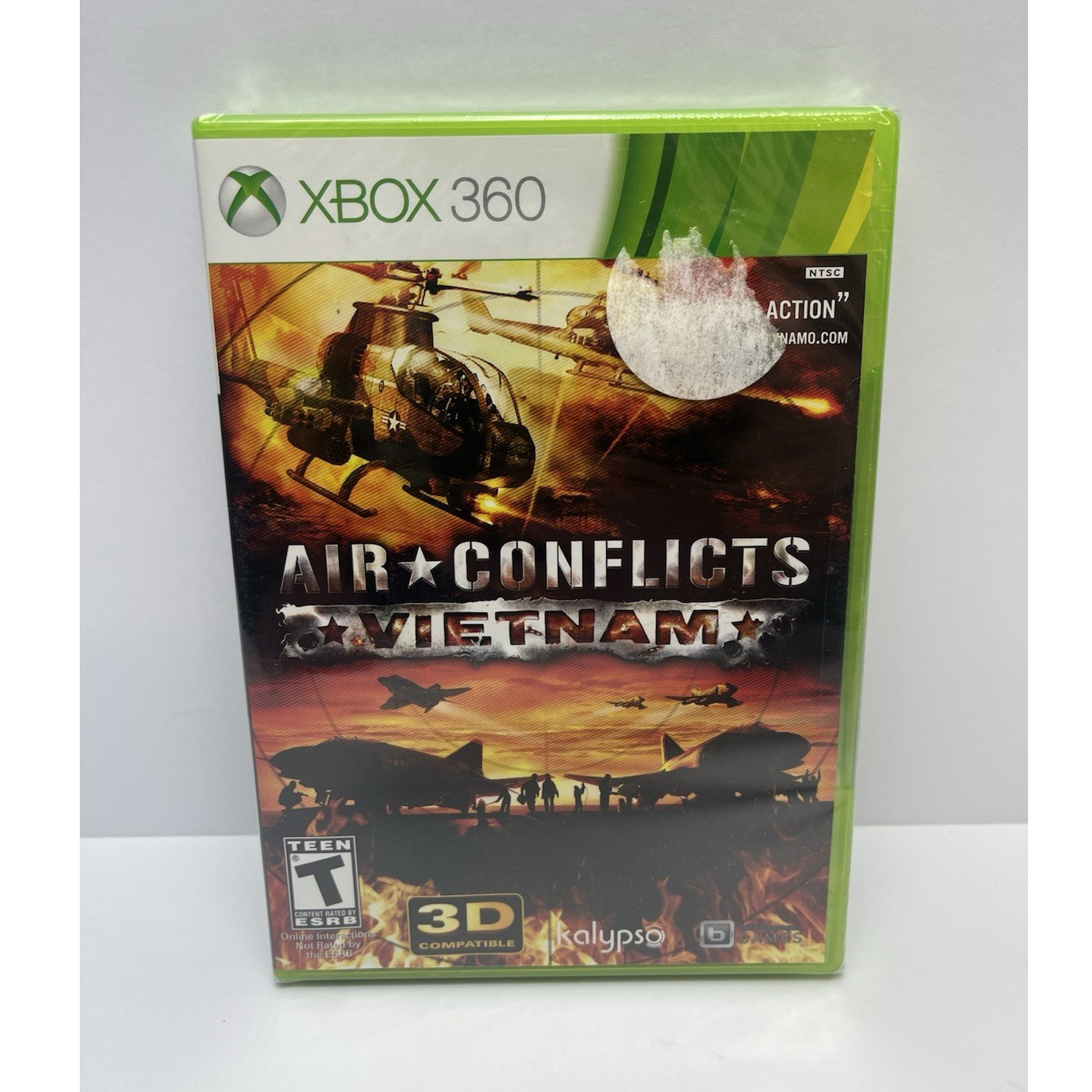 Air Conflicts: Vietnam Xbox 360 3D Compatible Xbox Live T NTSC-U/C