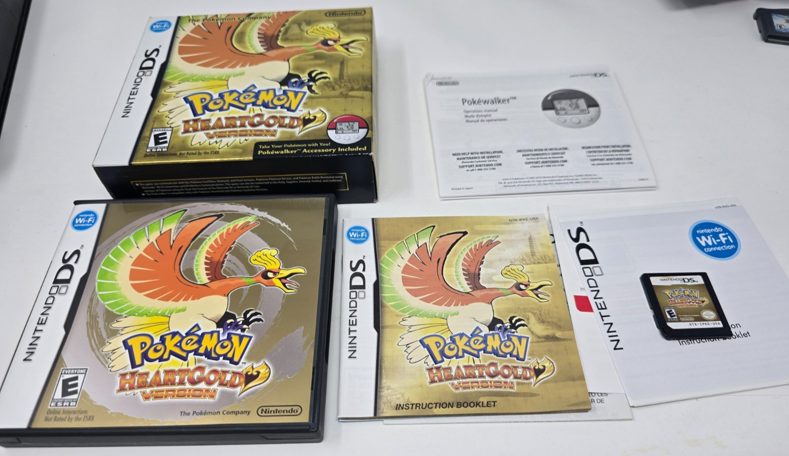 Pokemon: HeartGold Version (Nintendo DS) Big Box Authentic Tested