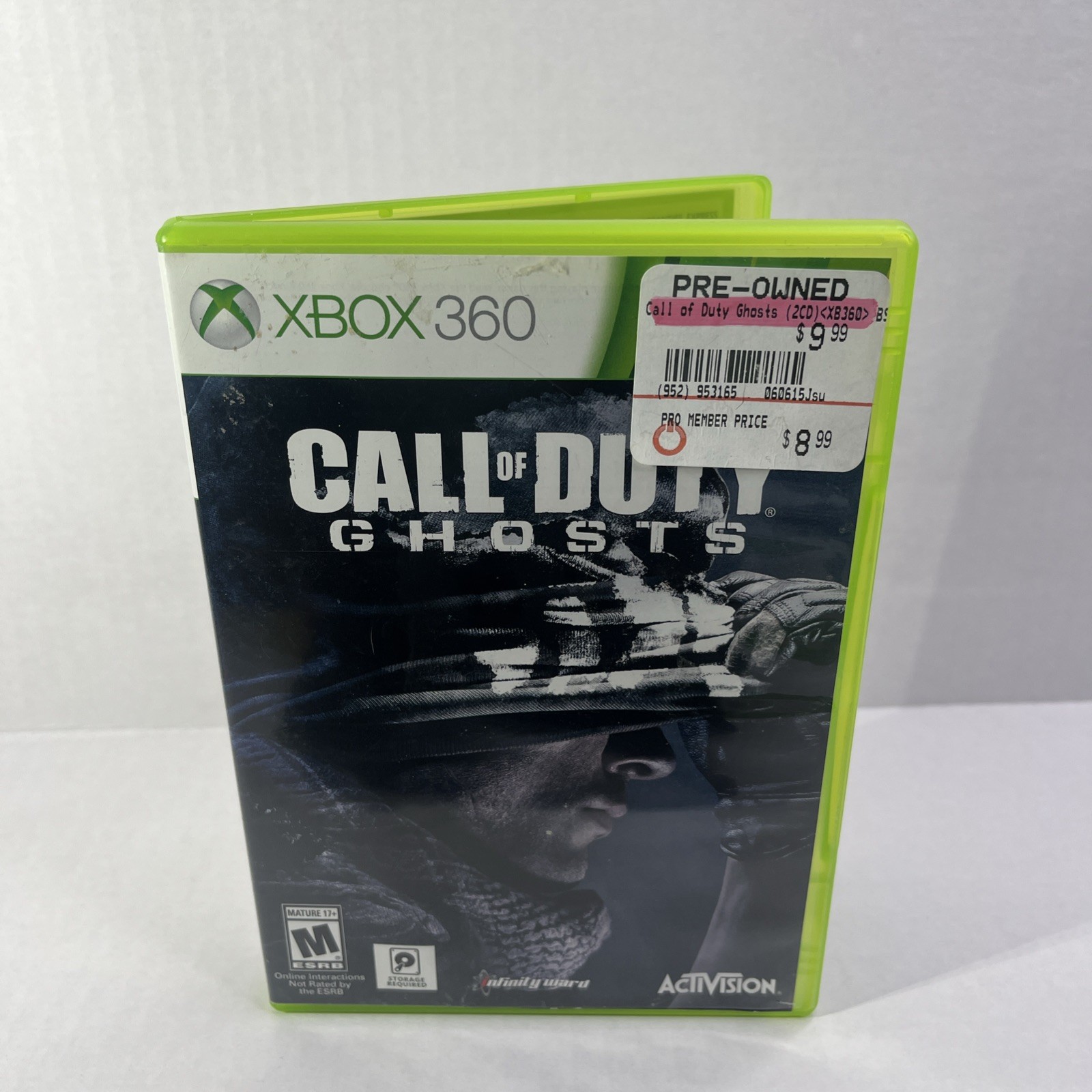 Call of Duty: Ghosts (Microsoft Xbox 360, 2013)