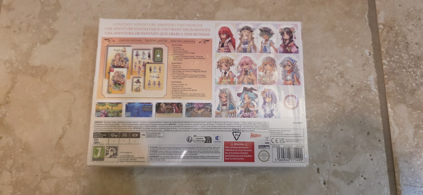 Nintendo Switch Rune Factory 3 SE(Limited Edition)PAL Version,Free Region “READ”