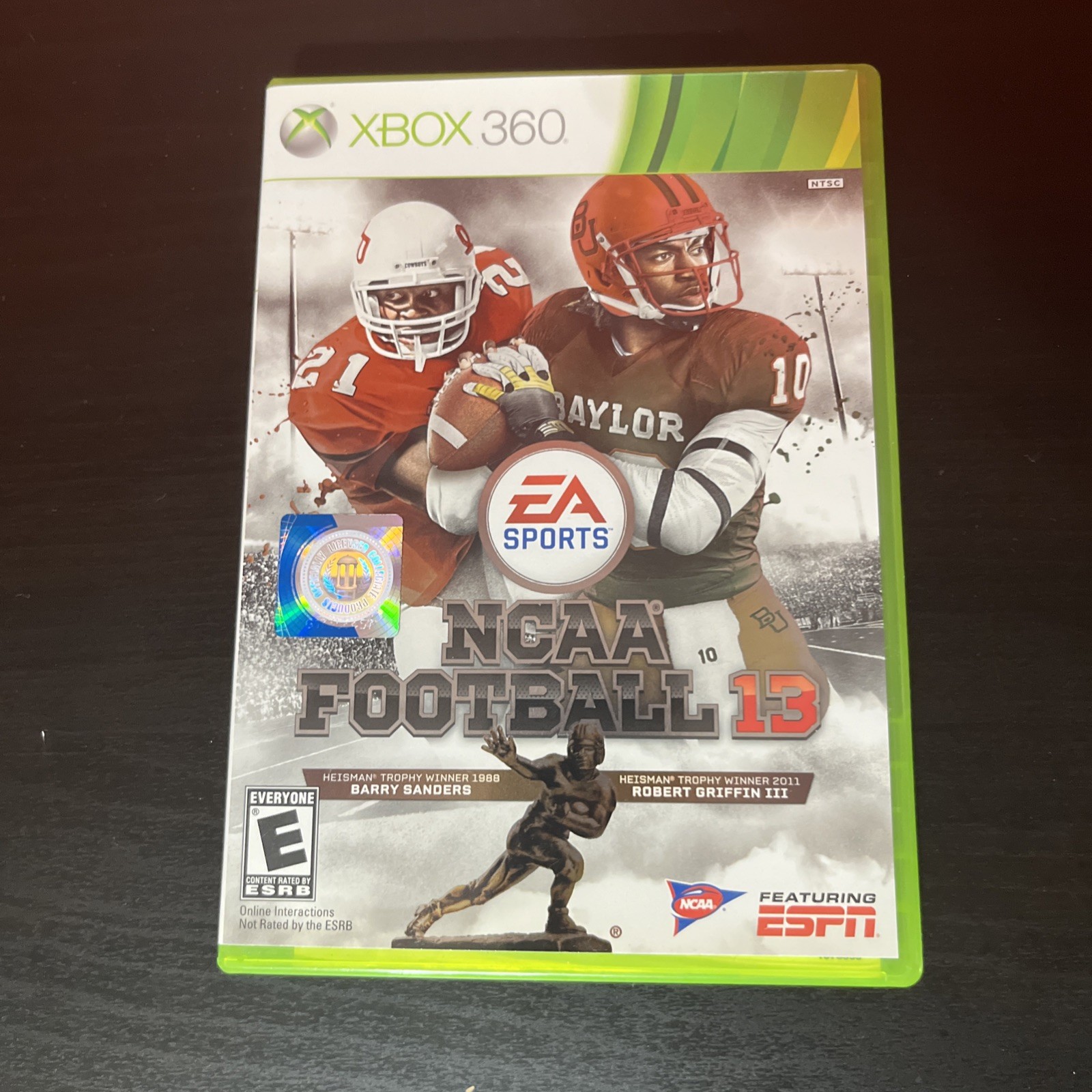 NCAA Football 13 (Microsoft Xbox 360) cib, tested