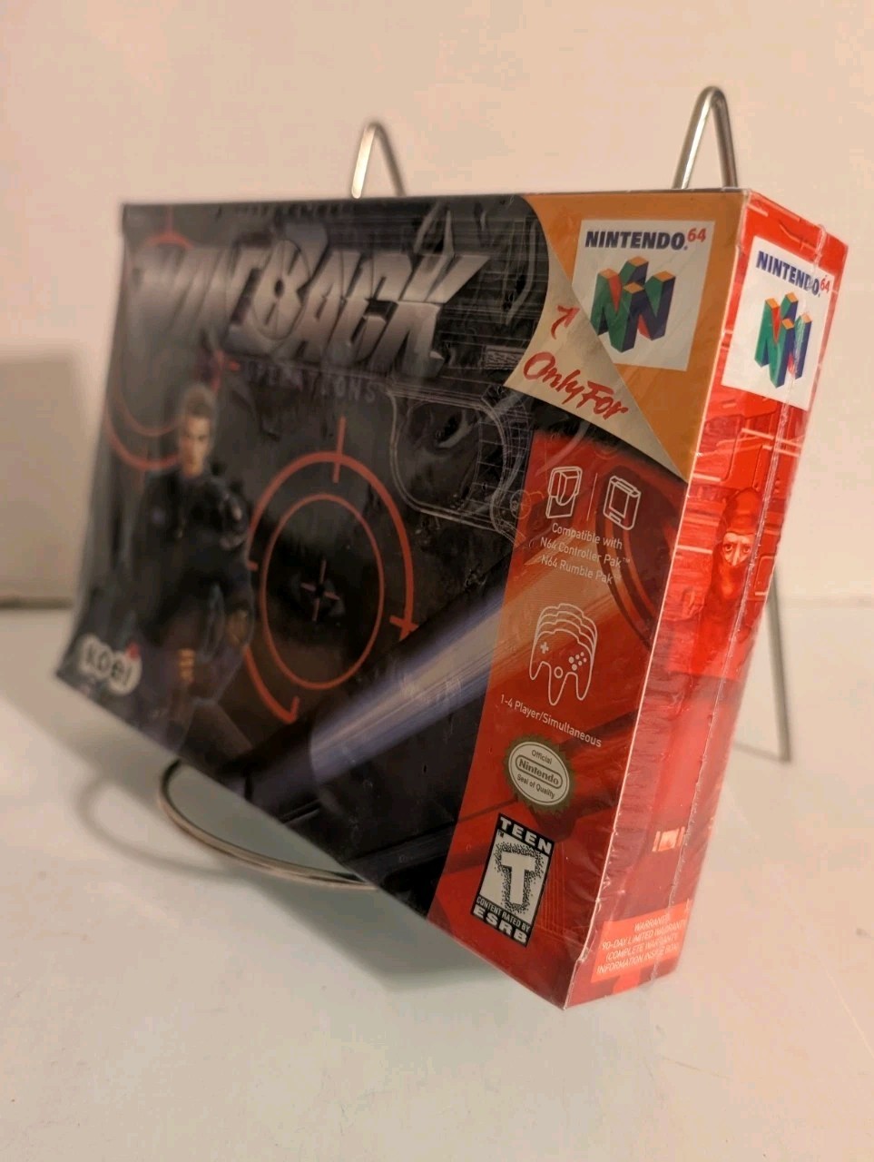 Winback Covert Operations Nintendo Koei N64 Factory SEALED RARE!!