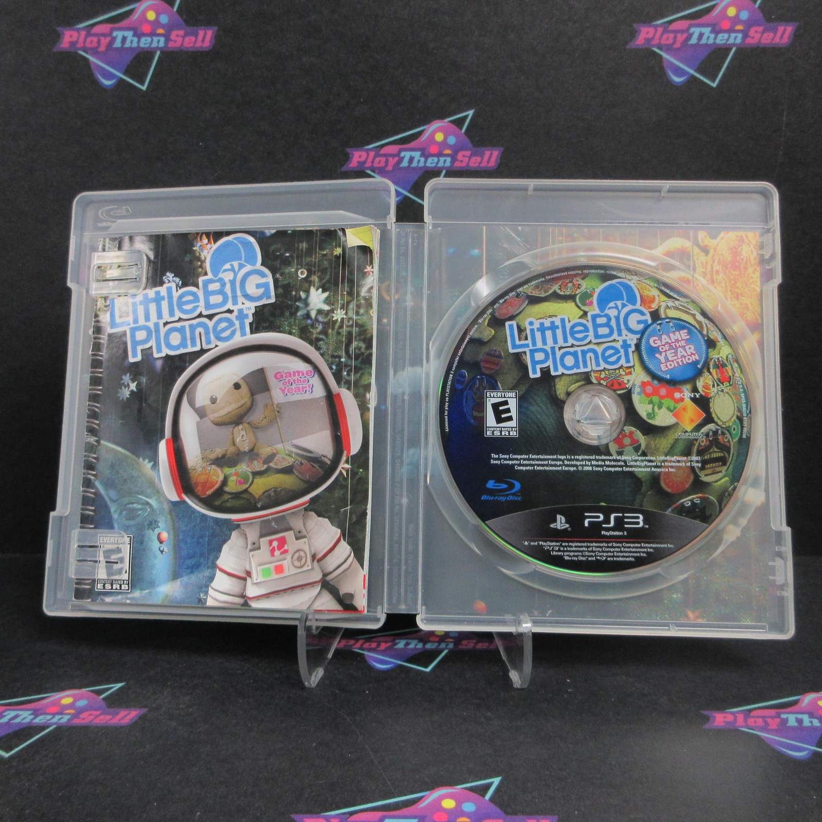 Refurbished Little Big Planet Game of the Year PS3 PlayStation 3 GH Complete ..