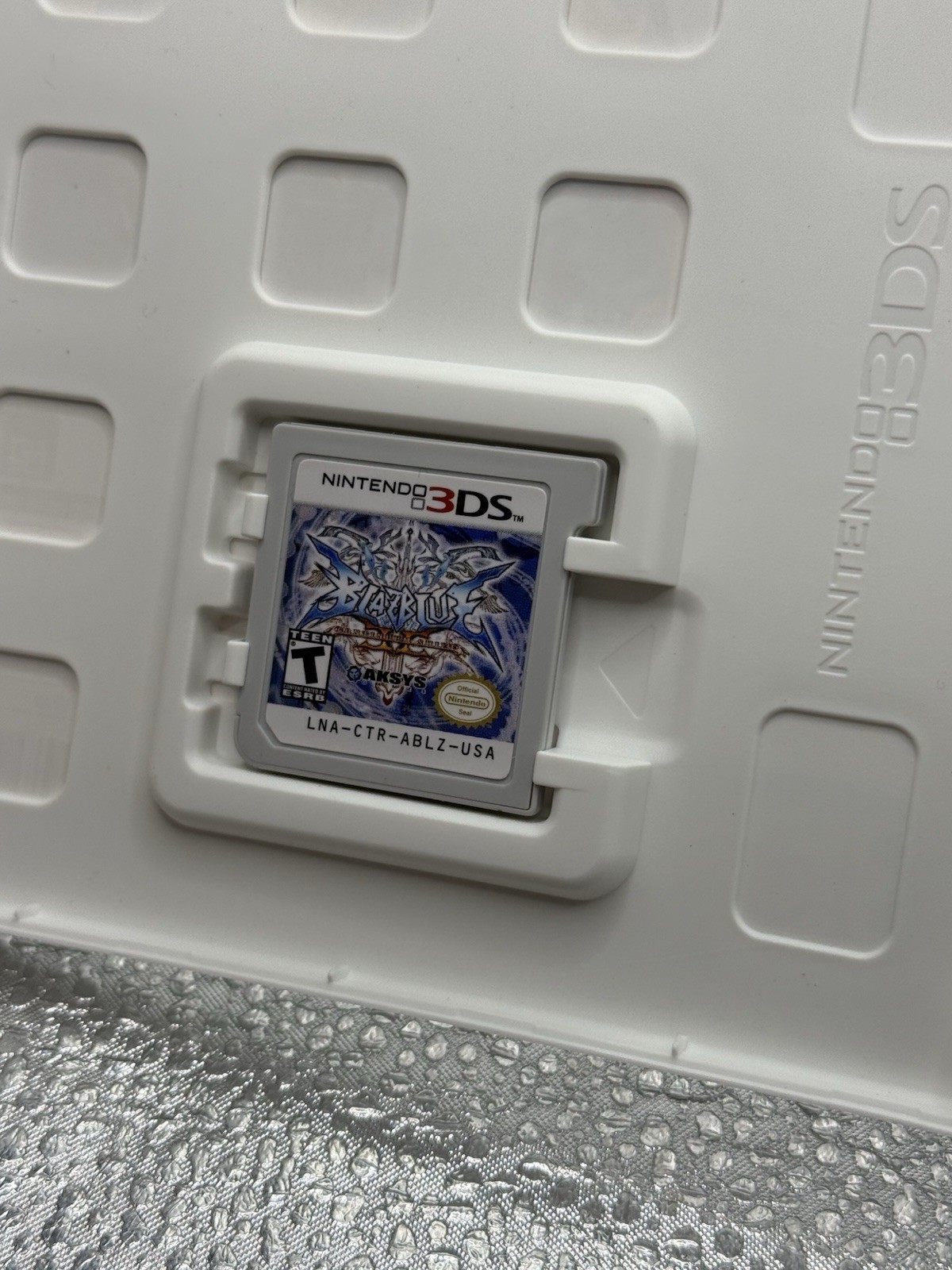 Blazblue Continuum Shift II 3DS CIB Tested