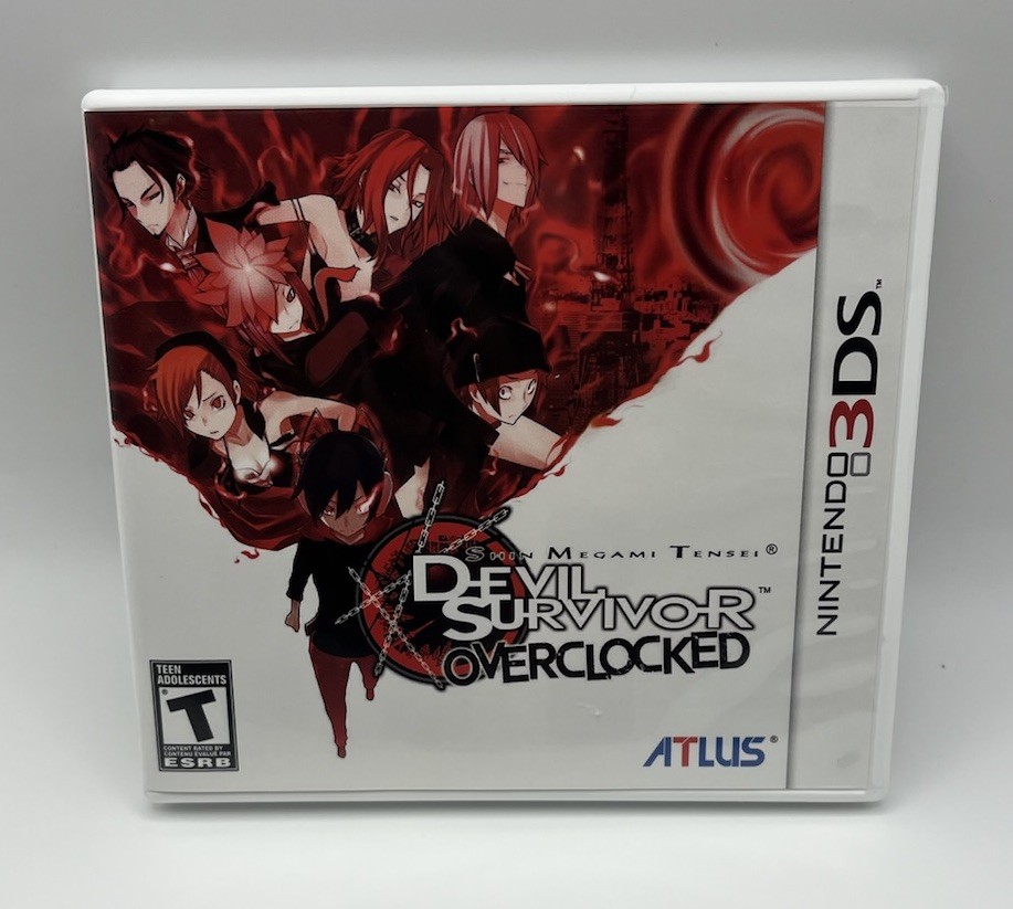 Shin Megami Tensei: Devil Survivor Overclocked (Nintendo 3DS, 2011) No Manual