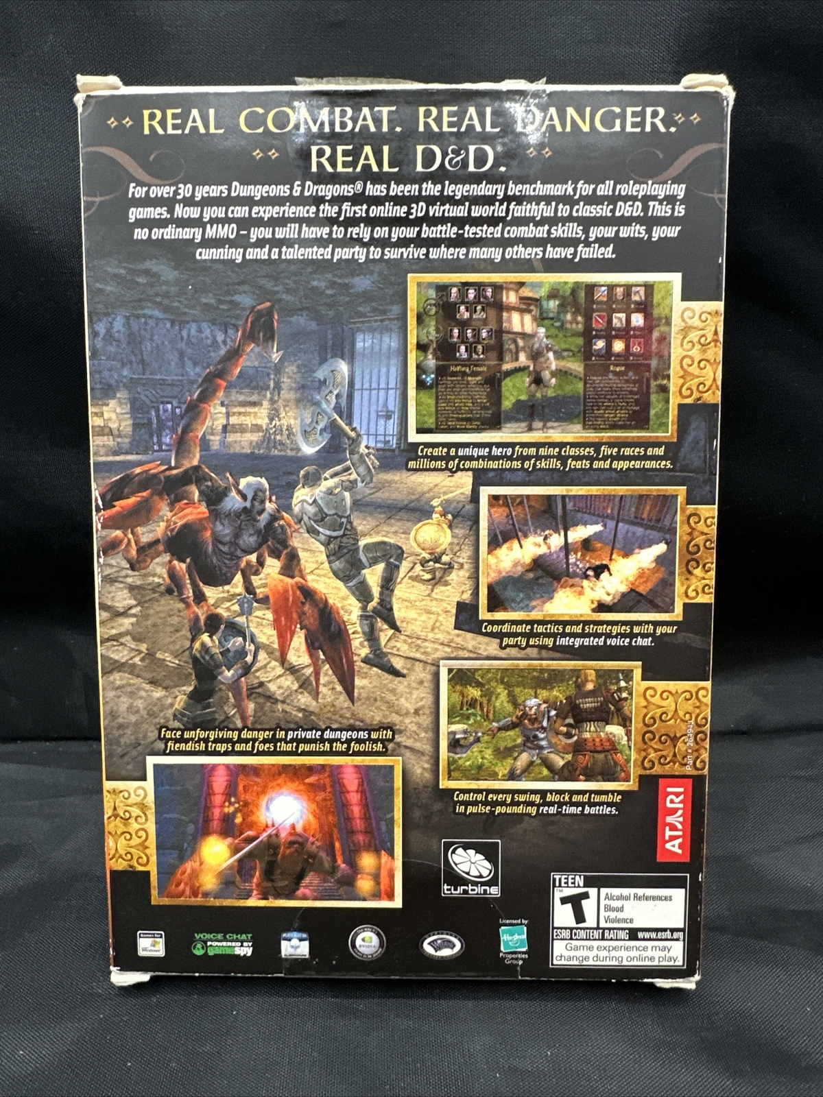 Dungeon and Dragons Stormreach PC MMORPG DVD-ROM Windows XP 7 8